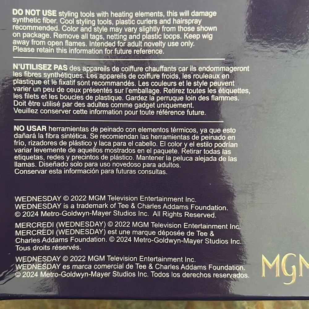 MGM new wednesday